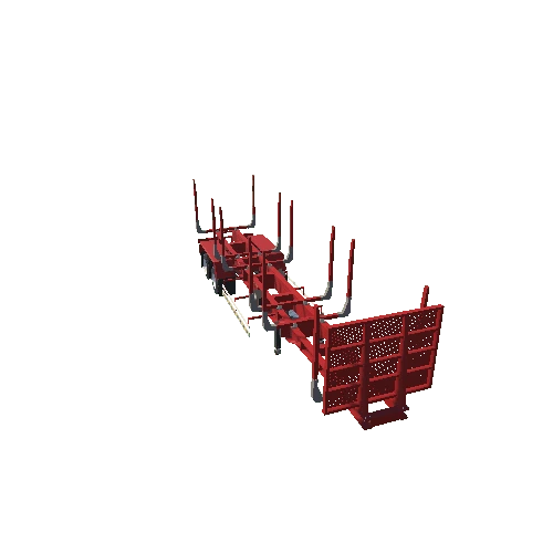 Semi-trailer logging WDN3502 (chas TSP94)